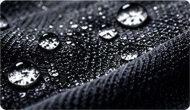 Bleach-resistant workwear fabric close-up